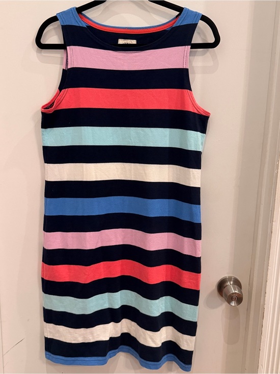 Joules Dresses & Skirts - Joules Striped Sleeveless Tank Dress Size US 6 Preppy Nautical Resortwear Summer